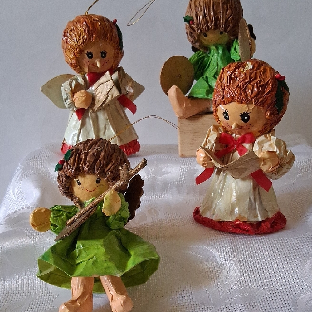 Vintage Angel Ornaments